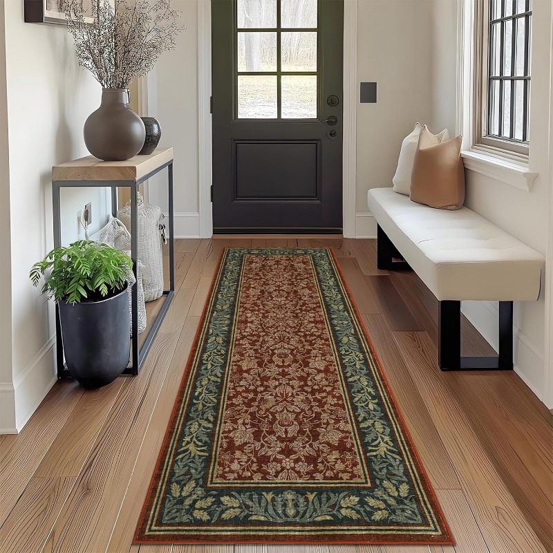 Vintage Floral Printed Hallway - Home Textiles Online avaliação e preço